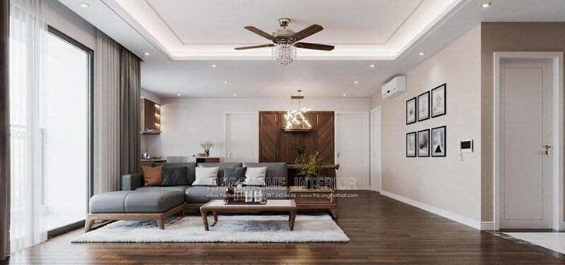 Thiết kế nội thất chung cư phong cách hiện đại