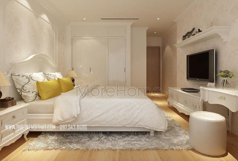 Tủ quần áo đẹp dạng lùa tiết kiệm được tối đa diện tích cho không gian phòng ngủ