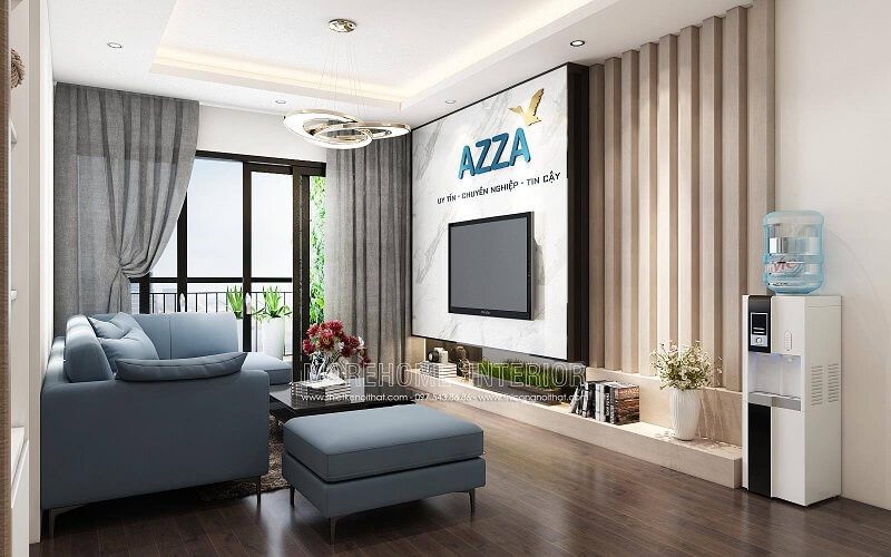 Mẫu thiết kế văn phòng chung cư hiện đại, tiện nghi